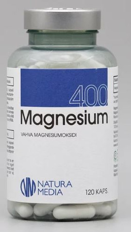 Natura Media Magnesium 400 120 kaps