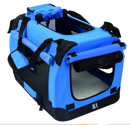 M-Pets Flow Crate Kevythäkki M, sininen