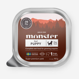 Monster Dog Puppy Beef Paté 150 g