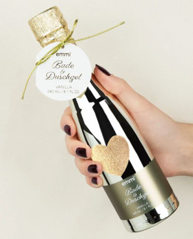 Emmi Bath & Shower Gel Champagne Shower gold suigkugeeli 240 ml