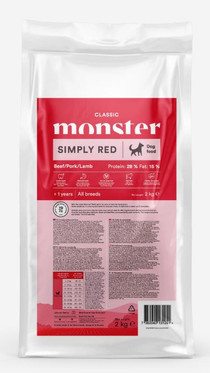 Monster Dog Classic Simply Red 17 kg