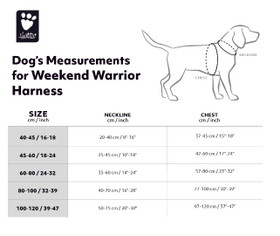 Hurtta Weekend Warrior Neon valjaat 45-60 cm