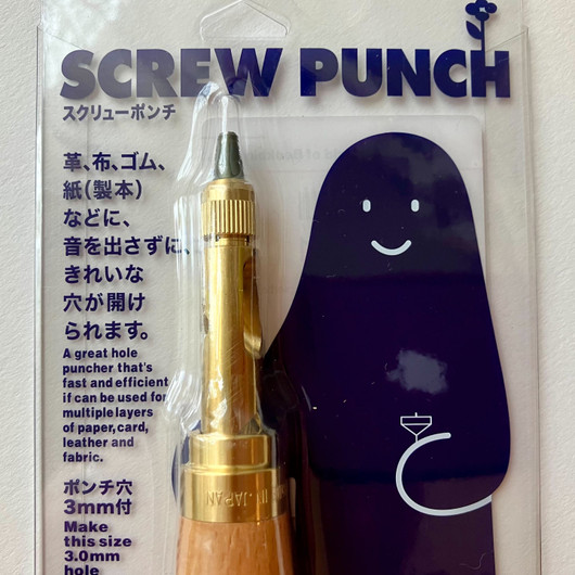 Japanilainen punsseli 3 mm terällä