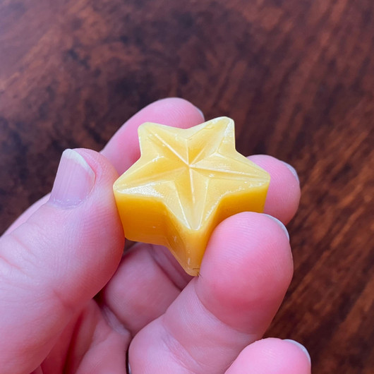 Beeswax, star-shape