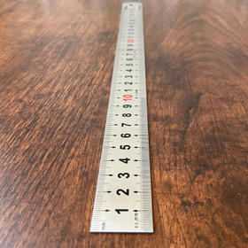 Metal Ruler, 30 cm