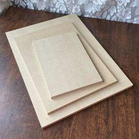 MDF- levy, 12 mm, kolme kokoa
