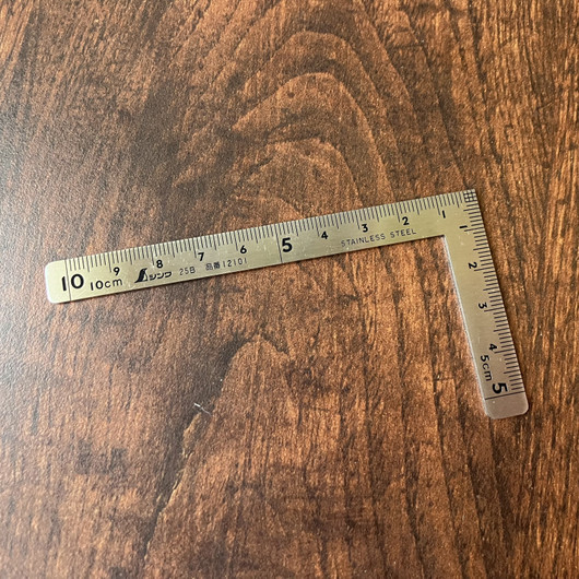 Pieni suorakulma, Shinwa, 50 mm x 100 mm