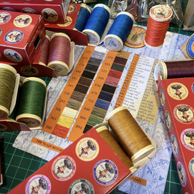 Waxed linen thread n°40 Fil Au Chinois