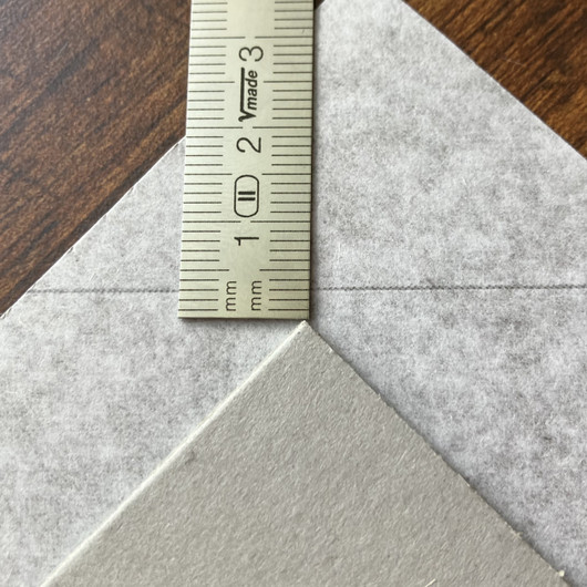Kirjaverstas Kisun kulma-apuri, 3 mm