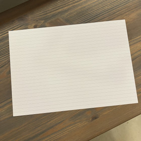 Viivoitettu A4 kokoinen paperi, 50 arkkia