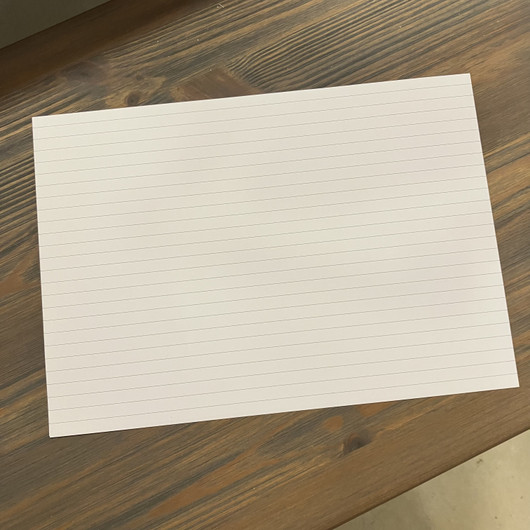 A4 size paper with lines, 50 sheets