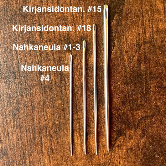 Nidontaneula / Kirjansidontaneula, koko 18