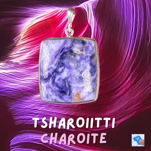 Hopeariipus tsharoiitti neliskulmainen nro1A-S