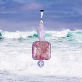 Riipus lepidoliitti ja ametistit LAILA