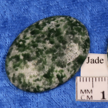 Kapussi jade 22x30mm cabochon