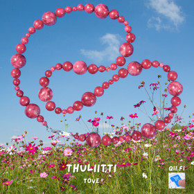 Thuliitti kaulahelmet 51cm TOVE