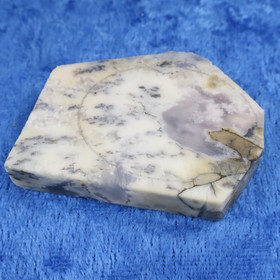 Dendriittiopaali valkoinen siivu 33g 55x35x10mm Hi77va9 