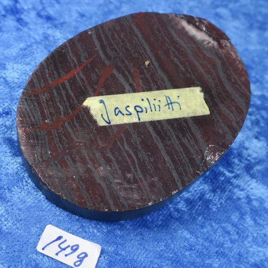 Jaspiliitti 149g 70x53x8-23mm kiilamainen siivu