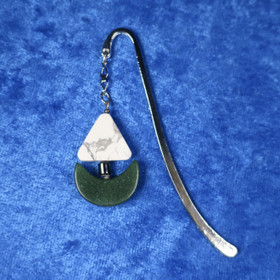 Kirjanmerkki vihreä purjevene BOTSKI