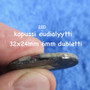 Eudialyytti kapussi cabochon dubletti nro 22D