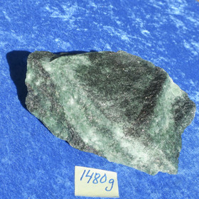  Fuksiittikvartsiitti ja aventuriini 1480g 160x120x50mm Luosto Hi90A