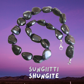 Helmet sungiitti solmitut 50cm