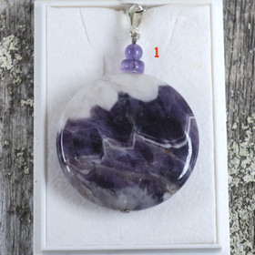 Riipus ametistikvartsi 30mm MARITA. Valitse.