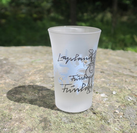 Shottilasi Timantti-poro huurrettu Swarovski