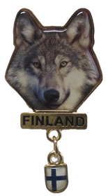 Magneetti susi, Finland, Suomen lippu