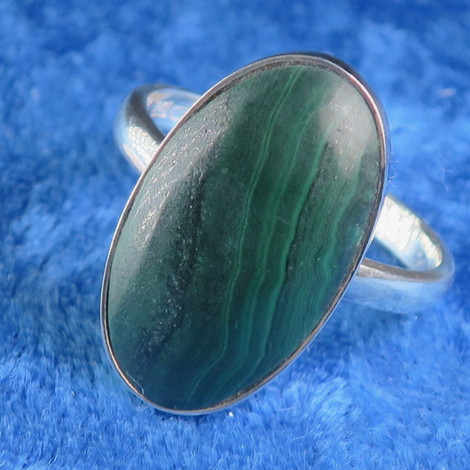 Hopeasormus malakiitti  21mm nro1 