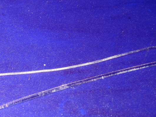 Silikoninauha 0,8mm x 1m, kestävä, metritavaraa