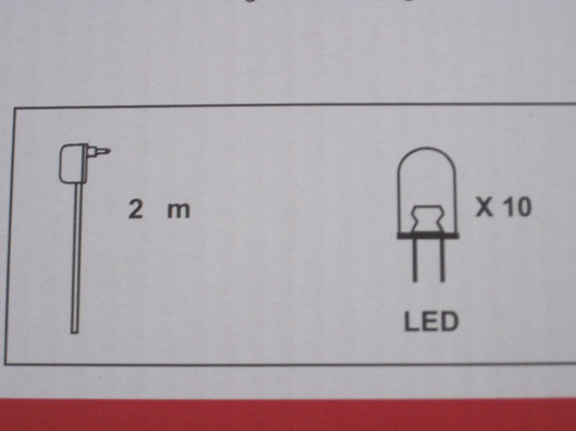 Kynttelikkö, jouluaiheinen ikkunavalaisin led-valoin