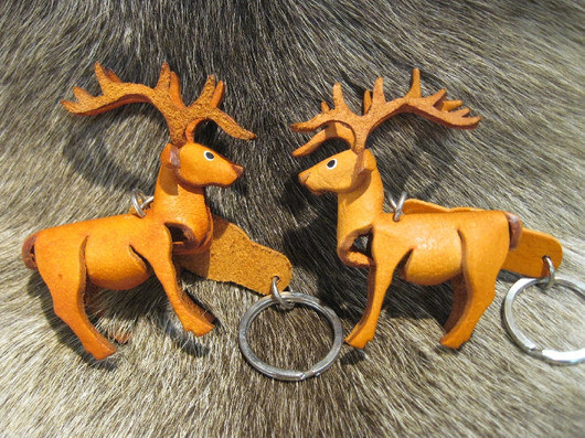 Avaimenperä nahkaporo