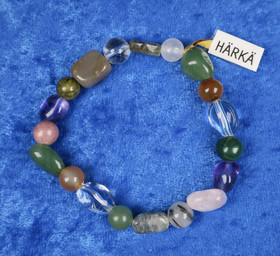 Rannekoru HÄRKÄ - TAURUS härän onnenkivikoru 17cm nro1