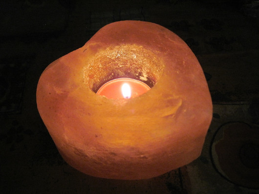 Suolakide tuikkualusta  sydän 