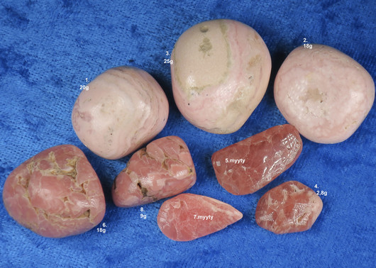 Rodokrosiitti rumpuhiottu. Valitse valikosta.