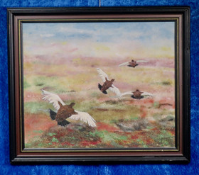 Taulu  riekot lentää, kivimurskataulu