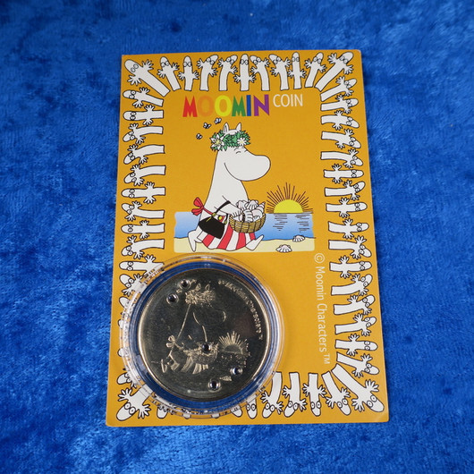 Muumi keräilyraha Muumimamma, Swarowskin kristallein koristeltu