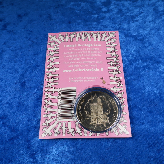 Muumi keräilyraha Muumipeikko ja Niiskuneiti Swarowskin kristallein