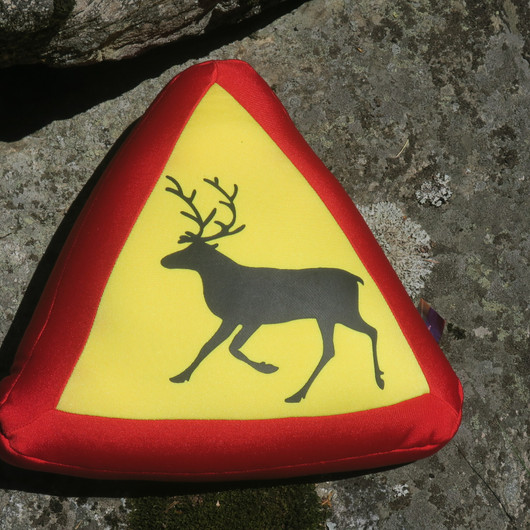 Tyyny porovaroitus liikennemerkki 