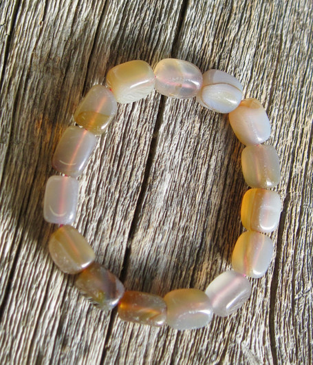 Rannekoru Akaatti kulmikas, natural