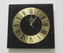 Seinäkello Gabro kimalteleva 30x30cm kullanvärinen numerogrengas 348-B