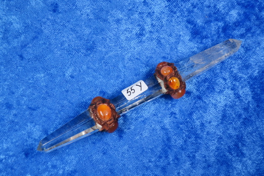 Chakrahoitosauva karneoli ja vuorikide sakraalichakralle