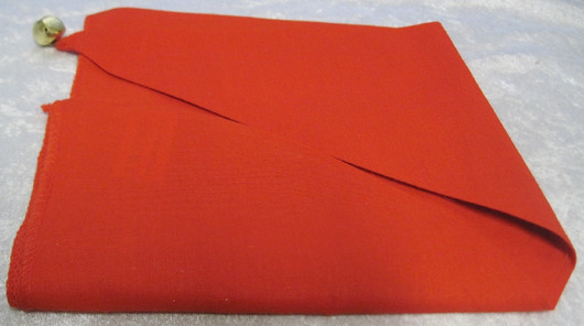 Tonttulakki puuvillaa, kulkusella