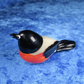 Lasikoriste punatulkku käsin puhallettu