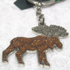 Avaimenperä HIRVI metallia