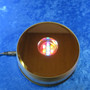 LED-valoalusta pyörivä, monivärinen 12cm