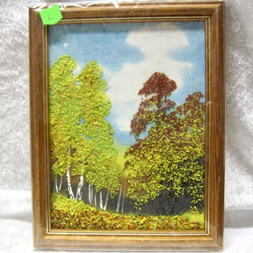 Kivimurskataulu ruskametsä maisema L