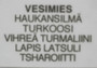 Taulu VESIMIES, AQUARIUS onnenkivet A