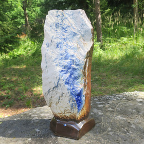 Maljakko Vuori, takaseinä L, korkeus 43cm keramiikkaa sininen, suurin